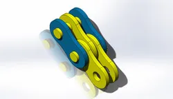 Steel Leaf Chain