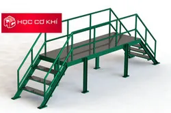 Steel stairs - Weldments - cầu thang