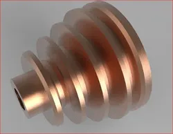 step cone pulley for V-belt drive