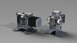 Stepper Motor Mount and Belt Tensioner
