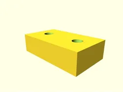 Centering plate for Thorlabs kinematic mirror mount