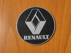 Coaster RENAULT - Free 3D Print Model