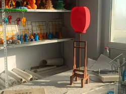 Desktop Lantern with Stand for Bambu Lab KC020 LED Remote Control Waterproof Light - Free 3D Print Model