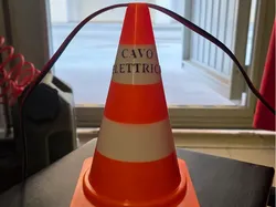 electrical cable warning cone - Free 3D Print Model