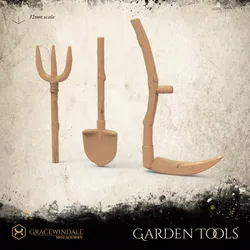 Garden tools 3D print model