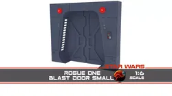 Scarif Blast Door Small 1-6 scale Hottoys 3D print model