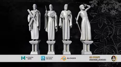 statues church07 3D print model