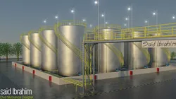 storage tanks 3D models
