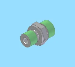 Straight screw joint