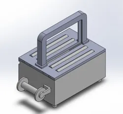 strapping machine with rollers