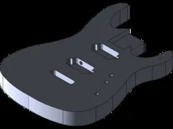 Stratocaster Guitar Body