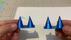Stringing test cone