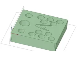 Support pour mod electronique, batterie et liquide
