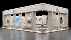 8-Modern Exhibition Booth 16x10m - 3ds Max - Corona Renderer 3D model
