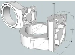 extruder cooling fan extruder cooling fan 40mm