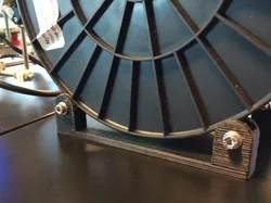 Filament spool rollers