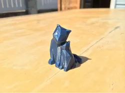 Low Poly Cuddling Cats!
