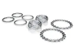 nest of bracelets for plastics file updated  all bracelets included