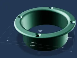 Scalable Table Cable Grommet - Free 3D Print Model