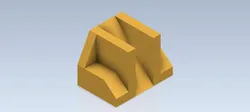 Studycadcam 3D CAD Exercise 122/ brass step Autodesk Inventor Pro