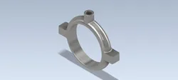 Studycadcam 3D CAD Exercise 137/ pipe hanger clamp Autodesk Inventor Pro