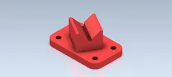 Studycadcam 3D CAD Exercise 472/ Angle V Block / Autodesk Inventor Pro