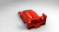 Supercar body Challenge LMP design second entry