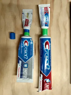 The Original Toothpaste Transfer Tubes