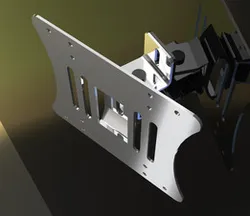 support lcd led pivotant