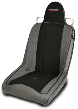 Suspension seat with seat sliders