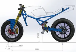 Suzuki Goose 350 frame / chassis