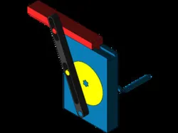 Swinging glyph
