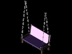 Swing(Jula) - SIngle & 5ft Long With Back