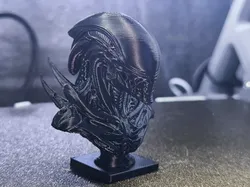 Xenomorph Bust - High Detail Edition - Free 3D Print Model