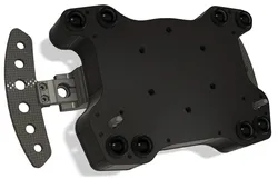 C26L Enclosure for Simracing Wheel with Magnetic Paddle Shifters