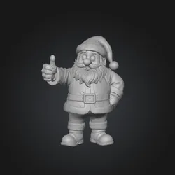 Cartoon Santa Clause