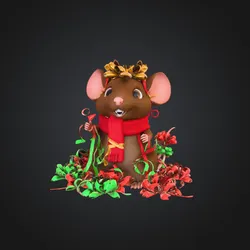 Christmas Mouse