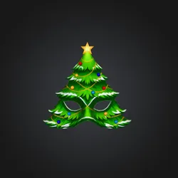 Christmas Tree Mask