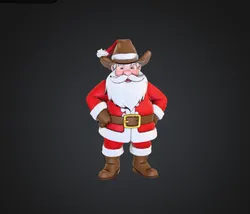 Cowboy Santa