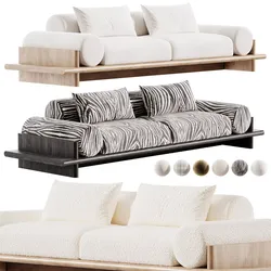 Dolmen Wade Sofa 3D model