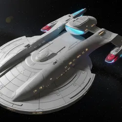 Genesis Class - Star Trek federation star ship