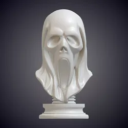 Ghost Mask Scream Bust PM-724 3D print model