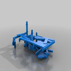 gratuită de Props & Terrain STL Descărcare - clădire modernă ruinată - SMT_M 🦊