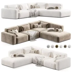 Kermit Modular Sofa by Lavsit 3D model
