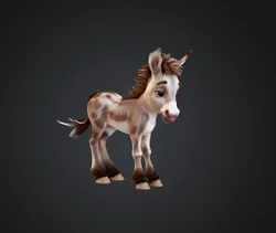 Little Donkey Charm Figurine