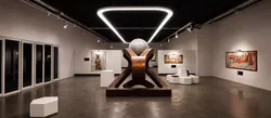 Modern Contemporary Art Gallery Exhibition Hall Interior 3D model