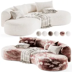 Natuzzi Italia Melody Sofa 3D model