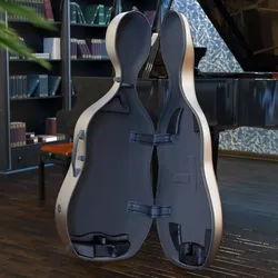 Open Carbon Cello Carry Case 3D model