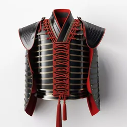 Ornate Historical Japanese Samurai Armor 3D model