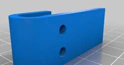 Parametric Two Screws Rod Bracket by ctheroux | Download free STL model | Printables.com
